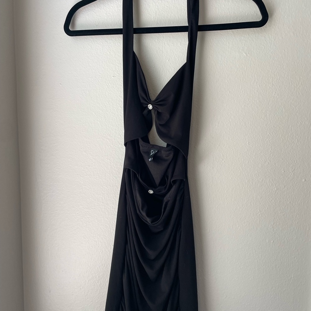 Windsor Black Backless Dress